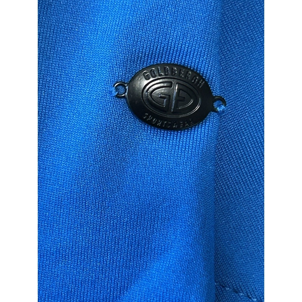 Goldbergh Serena Ski Pulley Electric Blue Half Zip Luxury Ski Base Layer L NWOT - Picture 8 of 9